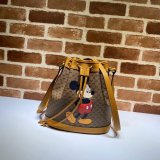 Replica Disney x Gucci small bucket Luxury 602691 bag