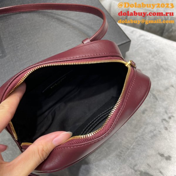 Replica Saint Laurent Lou Matelassé Leather Belt Bag