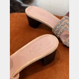 Designer Replica Hermes Oran Slippers Luxury Shoes