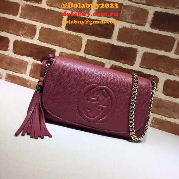 High Quality Gucci Replica Soho 336752 Leather Hobo Bag