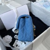 Designer Replica 20/17CM AS1787 Blue Bags Shop Replicas Store