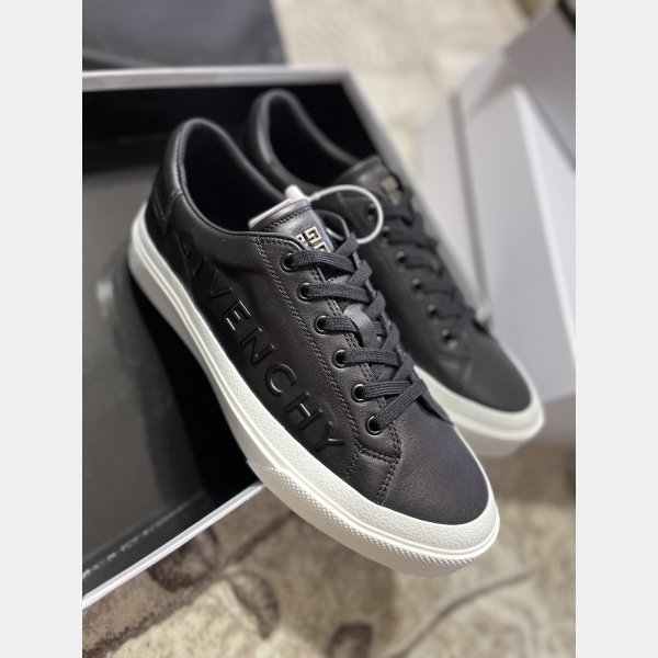 Embossed White Shoes Givenchy Fashion AAA+ Women/Men Replica