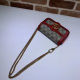 Fake Gucci GG Marmont matelassé leather super mini 476433 bag Clutches