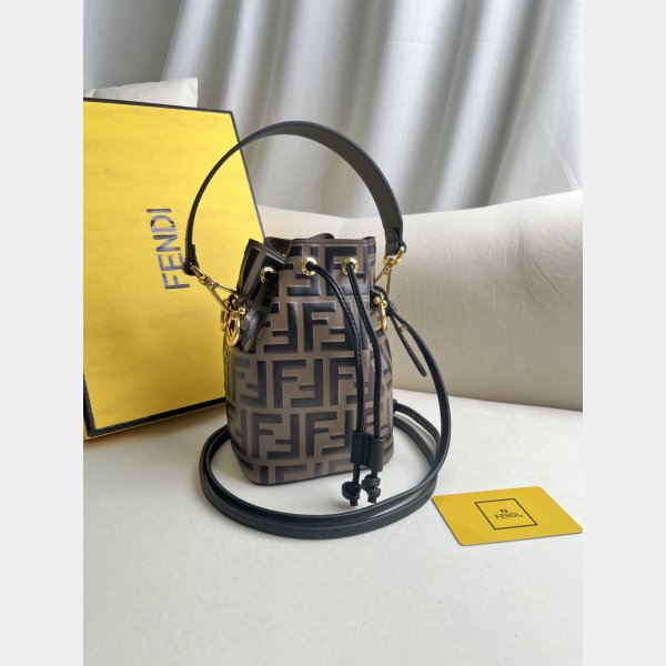 Top Quality Wholesale Fendi Mon Tresor FF small BUCKET BAG