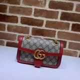 Designer Gucci GG Marmont matelassé mini 446744 UK bag