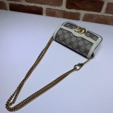 Fake Gucci GG Marmont matelassé leather super mini 476433 bag Clutches