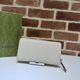 Zip Wallet Replica Gucci Perfect Around Interlocking G python bow