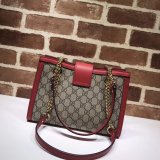 UK Gucci Replica GG Supreme Padlock Small Shoulder 498156 Bag