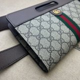 Gucci Replica Ophidia Ebony GG Supreme Belt 704196 Bag Store