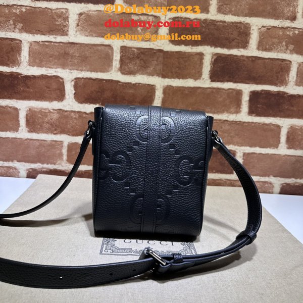 Jumbo GG 1:1 Mirror Messenger 760235 Gucci Replica Bag