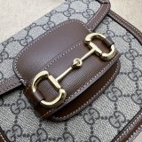 Buy AAAA Gucci 760191 Horsebit Rounded Fake Designer Bags