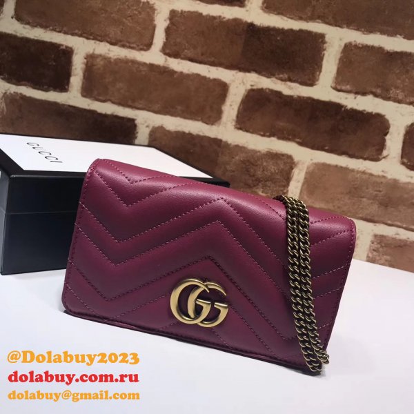 Knockoff Gucci GG Marmont mini 488426 Clutches bag