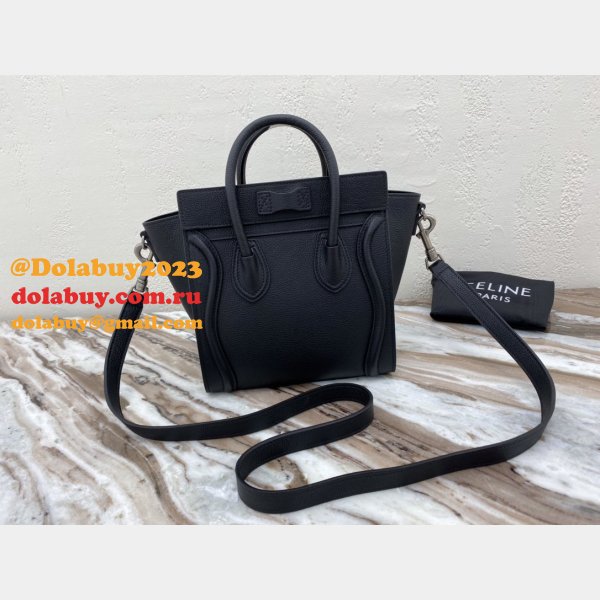 Celine Black Luggage Nano shopper 168243 Handbag