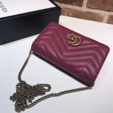 Knockoff Gucci GG Marmont mini 488426 Clutches bag