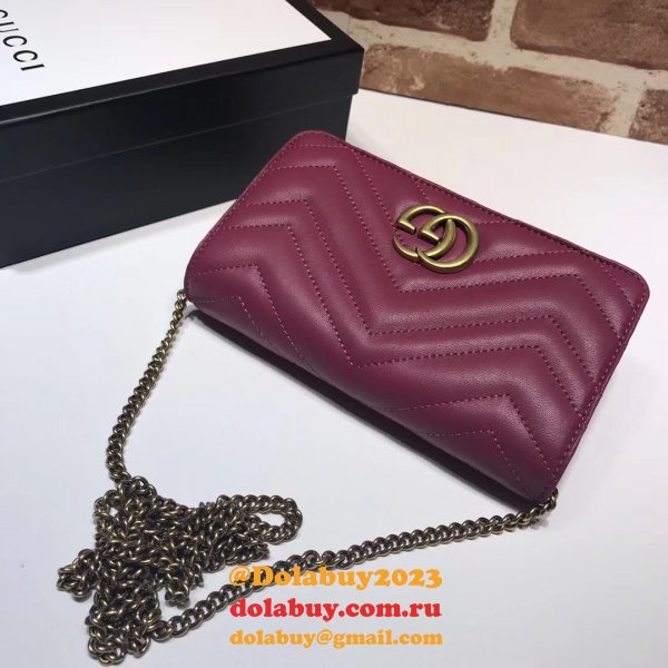 Knockoff Gucci GG Marmont mini 488426 Clutches bag