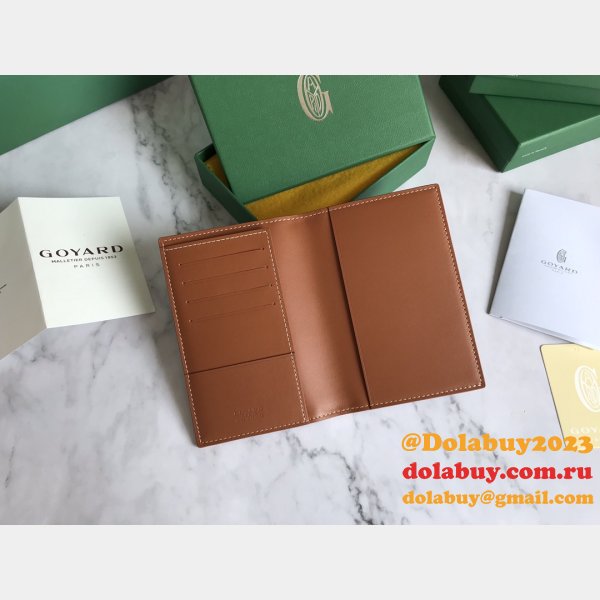 Top Quality Goyard Multi-Color Passport Best Wallet