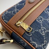 Gucci Replica 517350 Ophidia GG mini blue bag