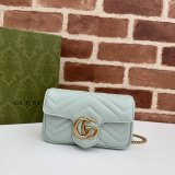 Faux Gucci Matelassé Shoulder GG Marmont Replica Top Bag