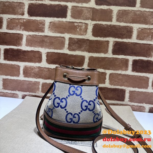 Ophidia Gucci Replica Bucket GG Supreme 550620 Knockoff Bag