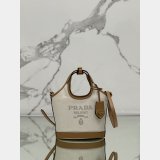 Top Quality Prada Milano canvas handbag 1BG472