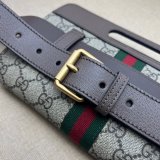 Gucci Replica Ophidia Ebony GG Supreme Belt 704196 Bag Store