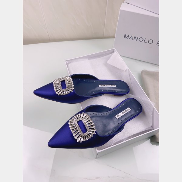 Replicas Manolo Blahnik Luxury Satin Pumps Dolabuy