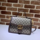 7 Star Gucci Luxury Gg Marmont Small Top Handle 498110 Bag