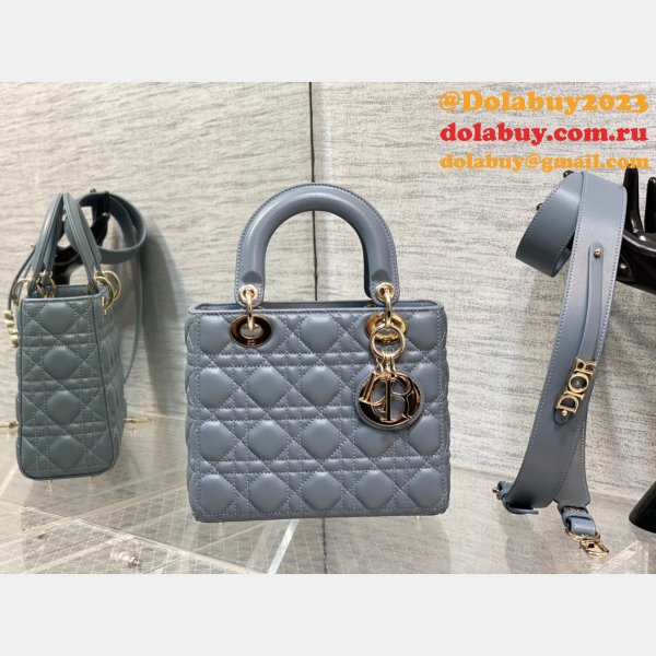 Perfect DIOR lady lambskin 20CM HANDBAG Inspired