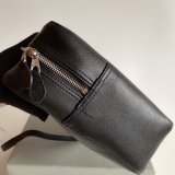 Luxury Balenciaga shoulder Triangle Black bag