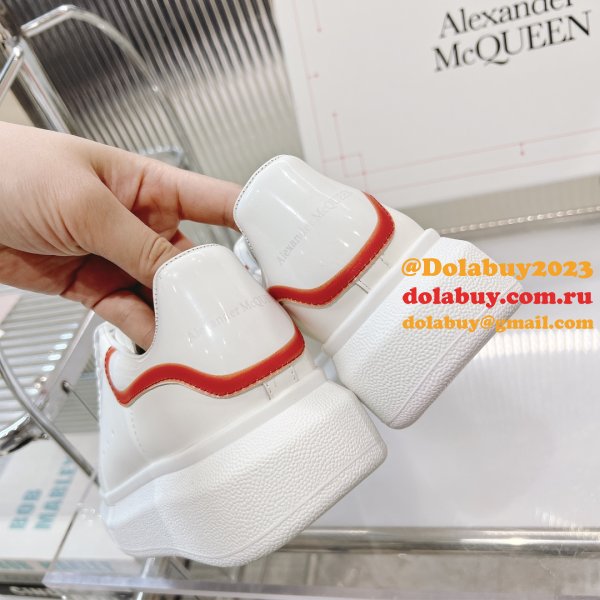 Top Quality ALEXANDER REPLICA women/men white shoes