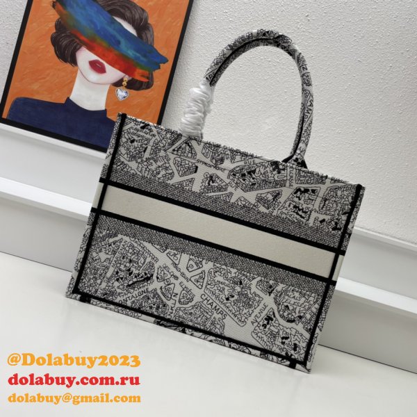 High Quality DIOR BOOK TOTE CHEAP REPLICA BAG