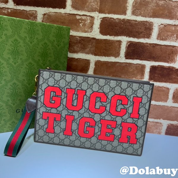 Gucci 688378 Luxury Replica GG Tiger pouch