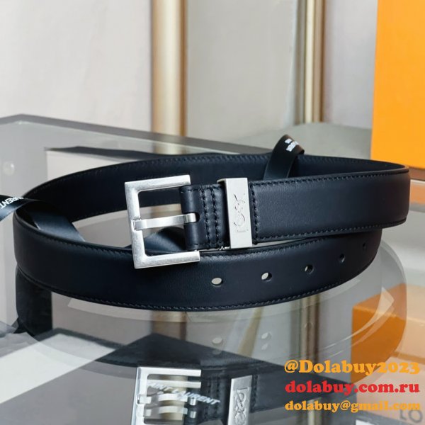 High Quality SAINT LAURENT REPLICAS BELT 20/30MM ONLINE