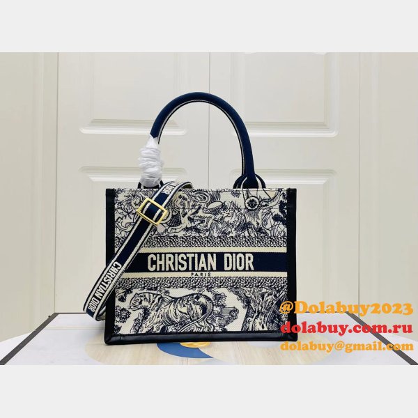 Luxury Dior Book tote with strap new 1286 all size