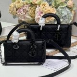 Luxury Replica Dior Designer 9031 Lady D-Joy Black Bag