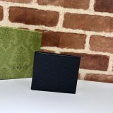 Fake GG Rubber-effect Bi-fold Wallet 771309 & 771311 Designer