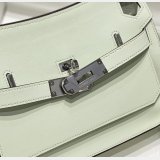 Luxury hermes jypsiere mini calf leather bag