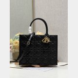 Designer dior book tote leather with strap 1286/1265