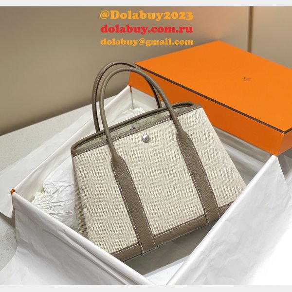 Garden Party Hermes Replica Bags Are Made Of Top Quality Leather