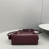 Replica balenciaga cuag plain weave wine red