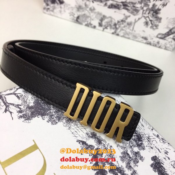 1:1 Mirror Dior Belts Replica 1.5/2.0/3.0cm For Sale Online