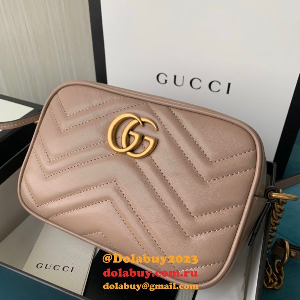 Gucci Replica GG Marmont matelassé mini 448065 bag