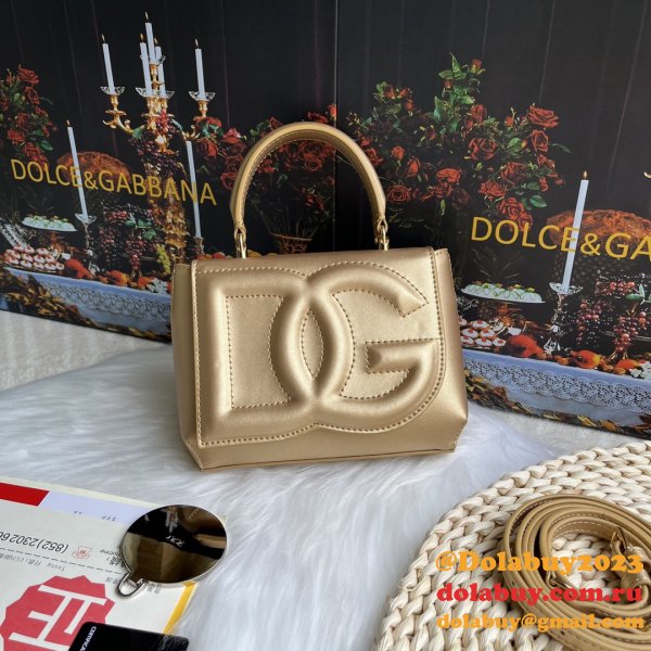 Buy Best 1:1 Replicas Dolce & Gabbana DG Logo 9112 Hand Bag