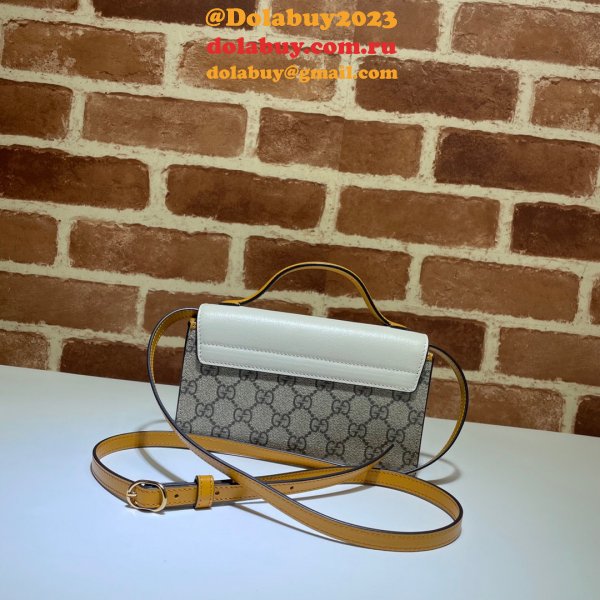 Gucci Replica 7 Star 652683 Padlock mini bag GG Supreme Cheap