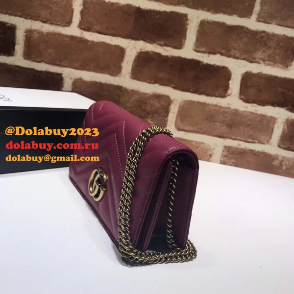 Knockoff Gucci GG Marmont mini 488426 Clutches bag