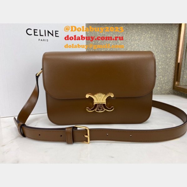 The Best Celine 1:1 Mirror Triomphe Replica Dolabuy 22cm Bag