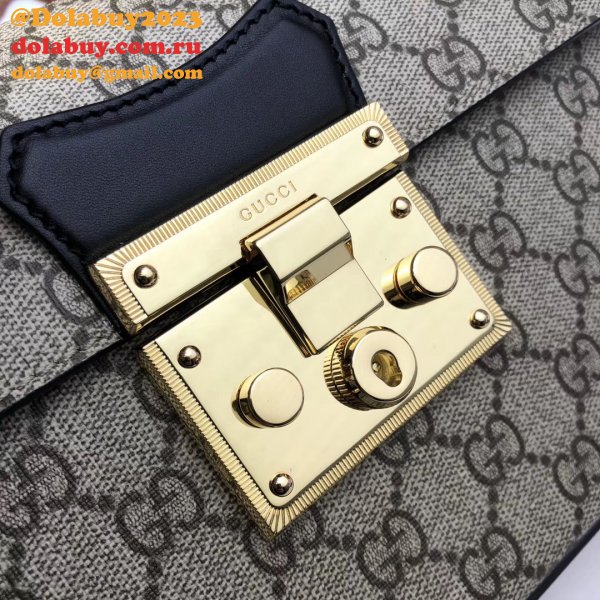 Designer Gucci Replica Padlock Small Bamboo Shoulder 603221 Bag