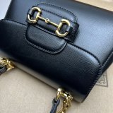 The Highest Quality Gucci Horsebit Replicas 703848 1955 Top Handle Bag