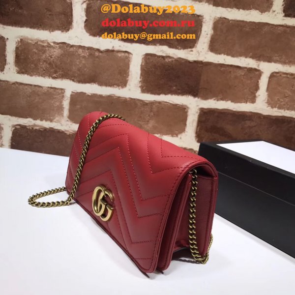 Knockoff Gucci GG Marmont mini 488426 Clutches bag