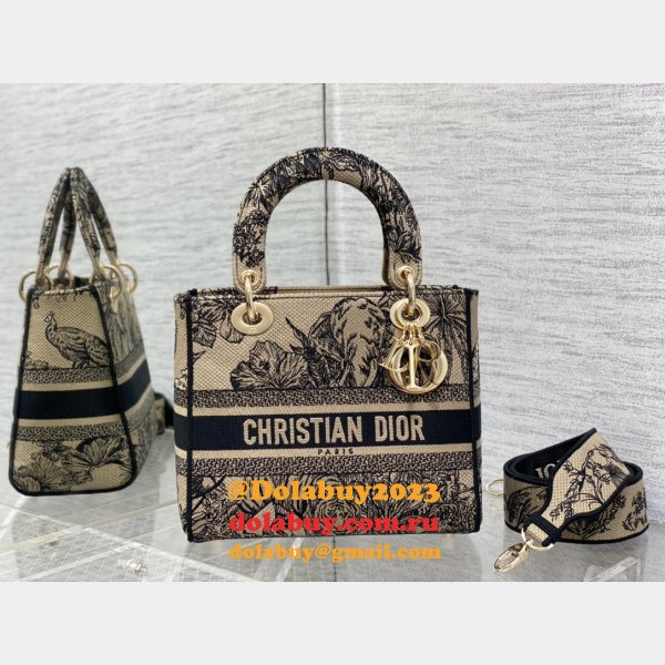 Christian Dior Perfect Designer Replica Lady Dior 24cm Handbags